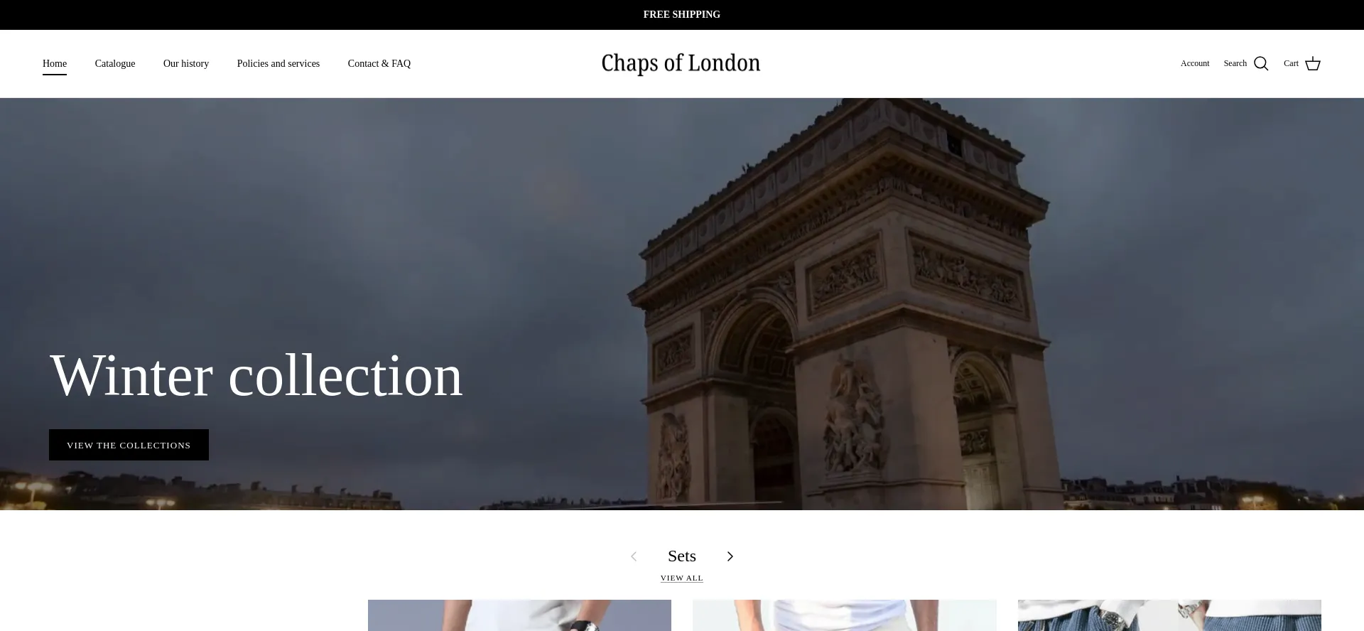 Chapsoflondon.com Screenshot