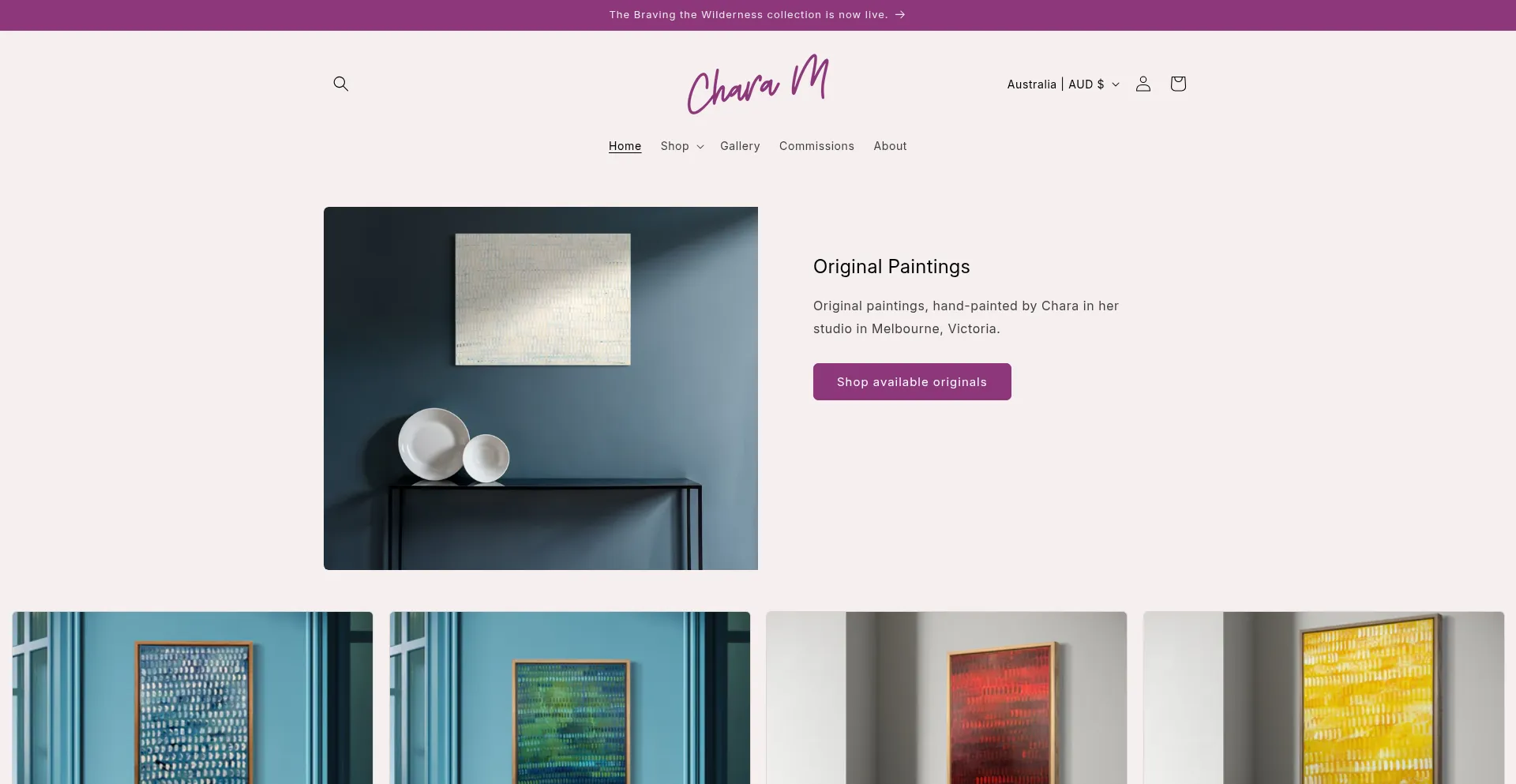Charameredith.com Screenshot