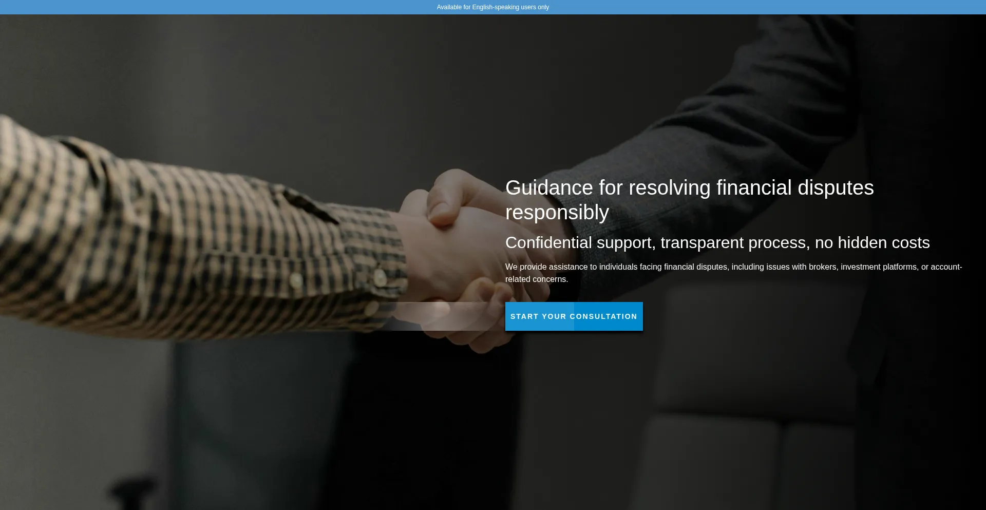 Chargebackmoney.biz Screenshot