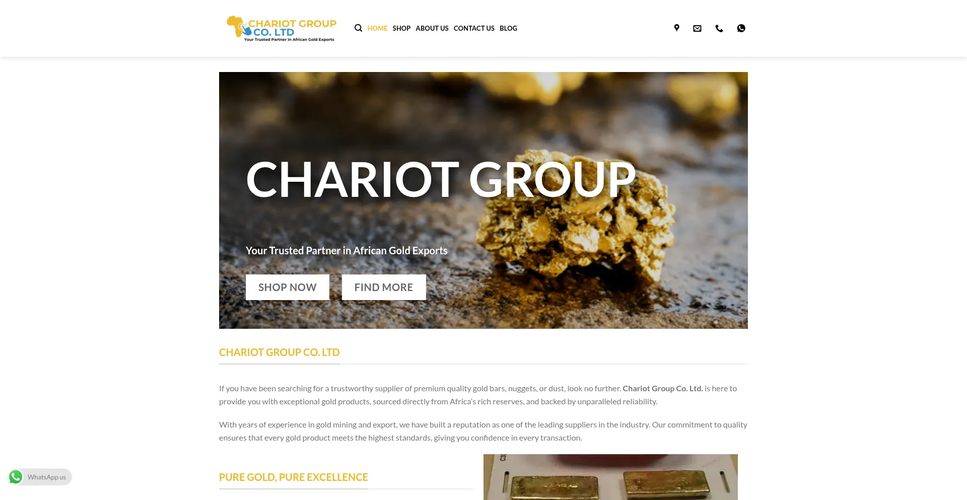 Is Chariotgroupcoltd.com Safe?