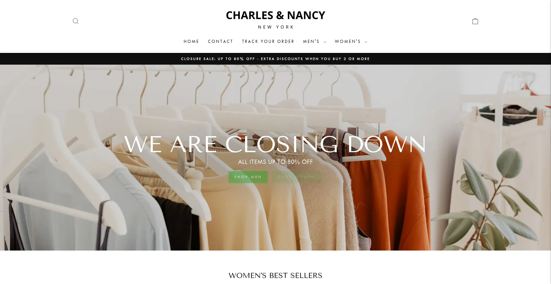 Website screenshot of Charles-nancy.com