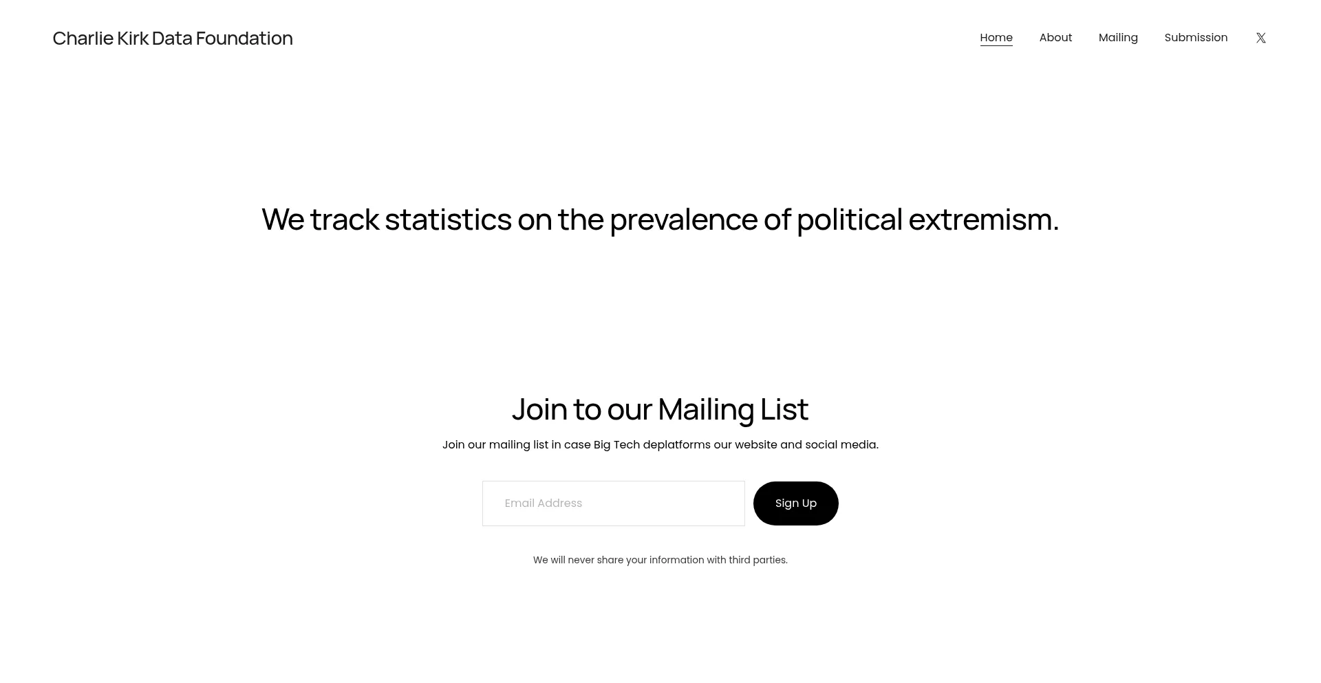 Is Charliekirkdata.org Safe?
