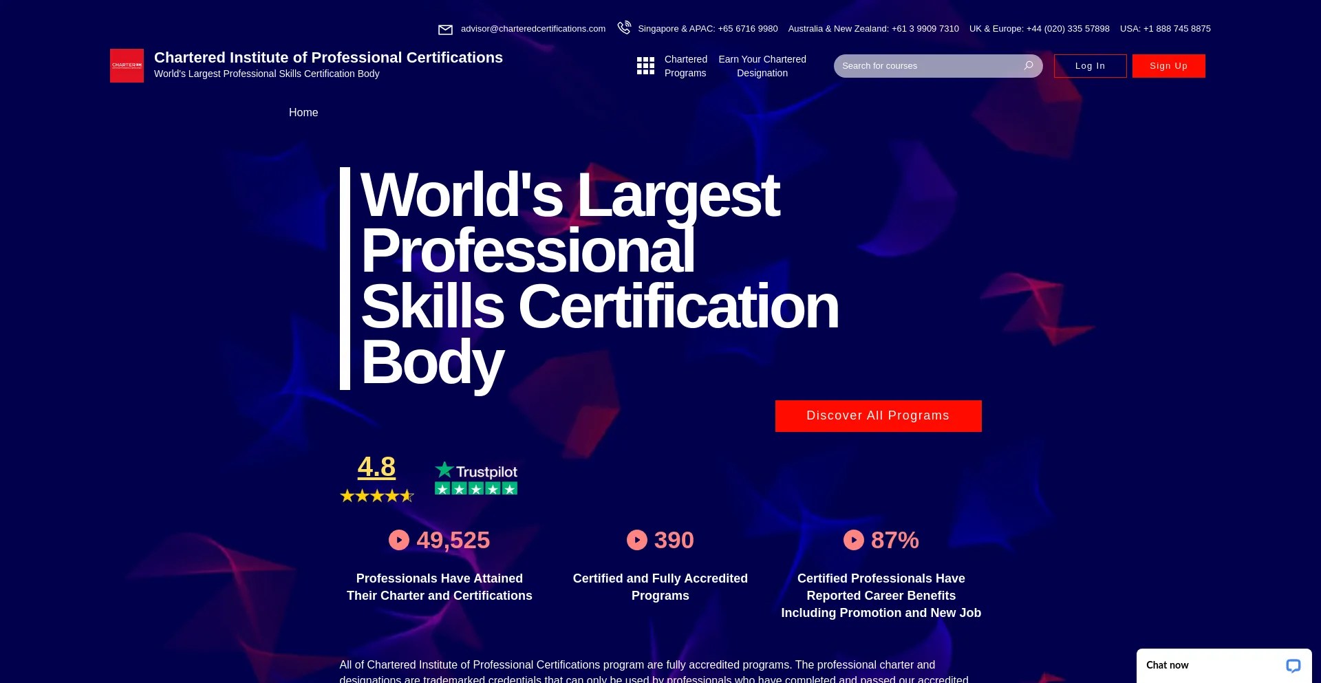 Is Charteredcertifications.com Safe?