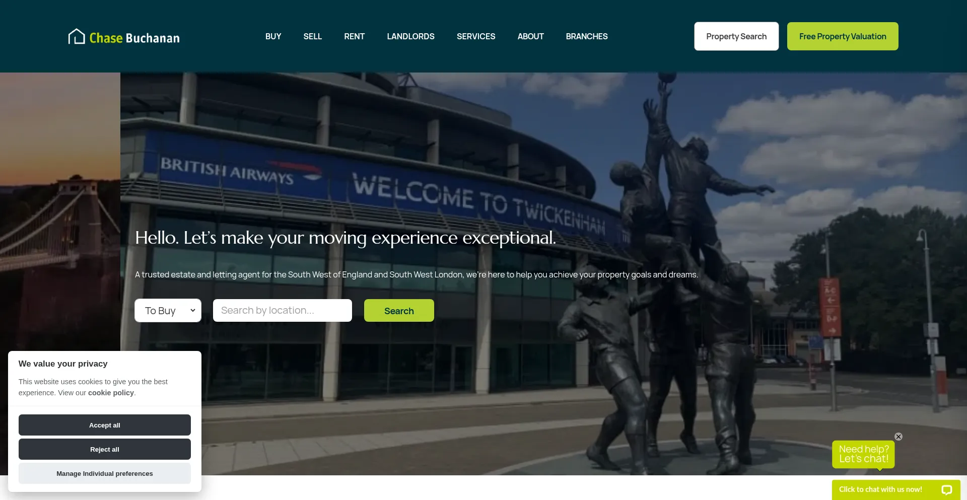 Chasebuchanan.co.uk Screenshot