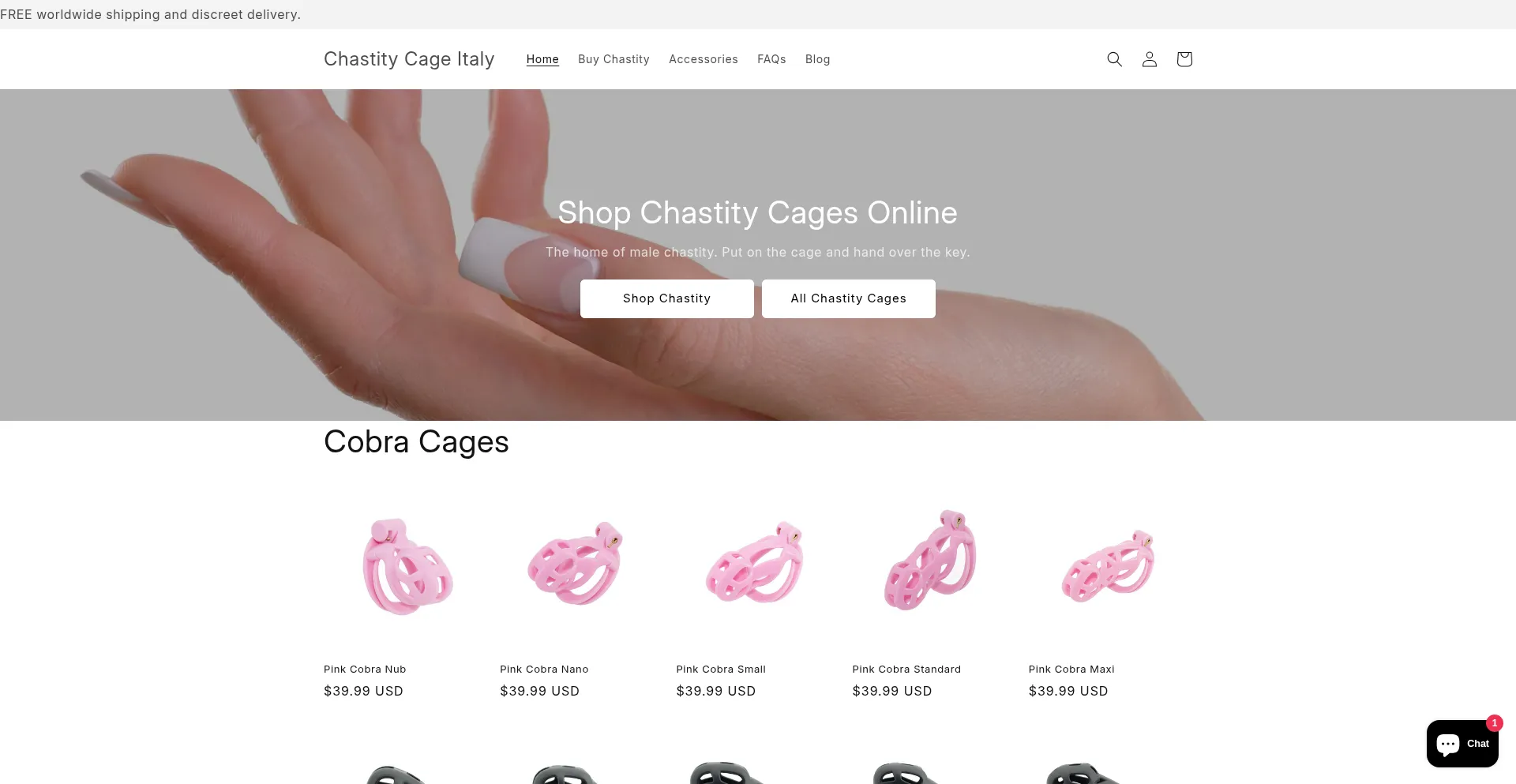 Chastitycageitaly.com