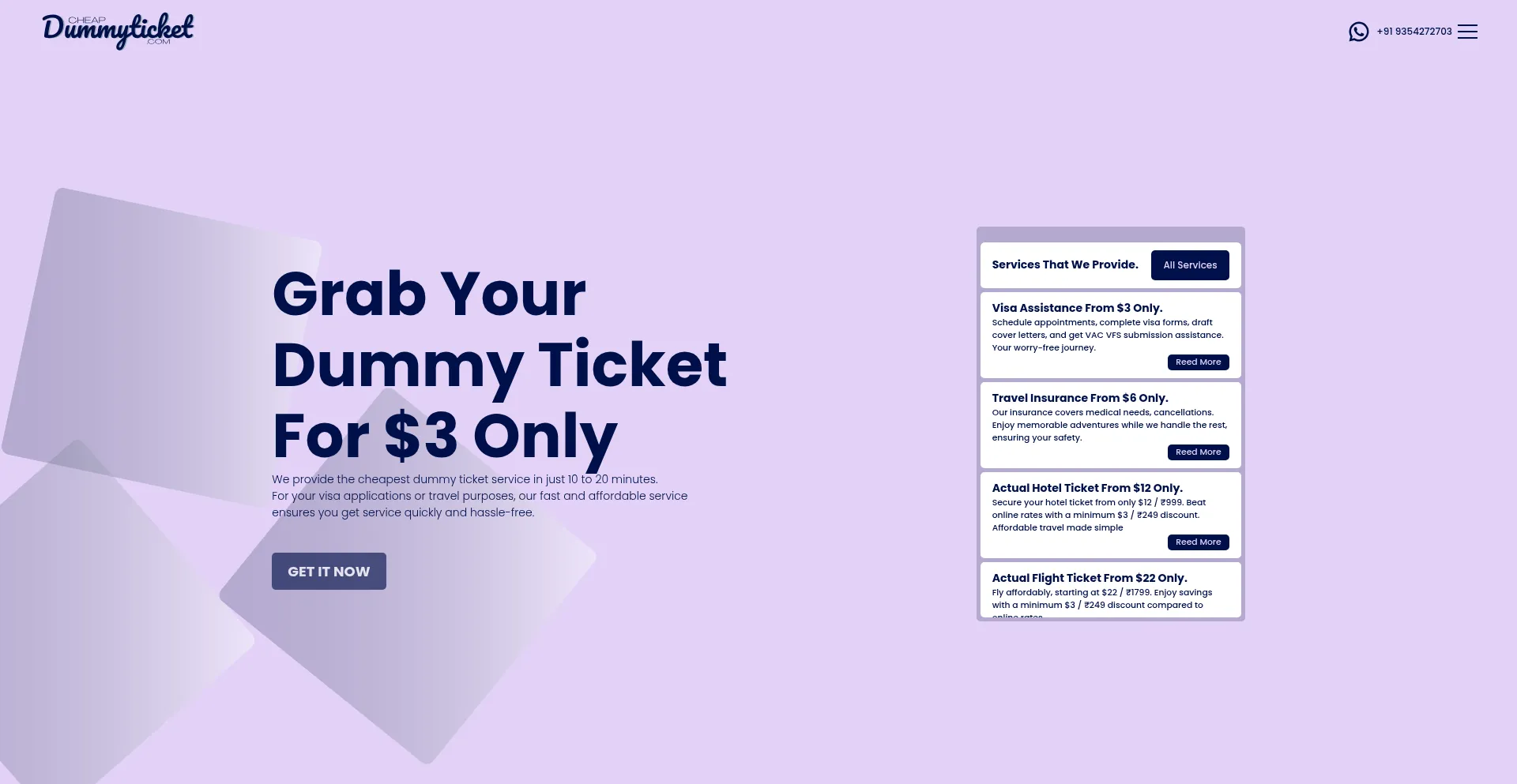 Cheapdummyticket.com