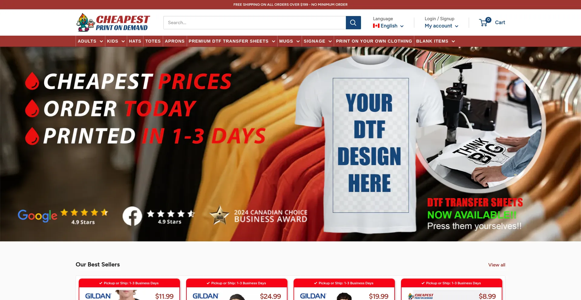 Cheapestprintondemand.ca