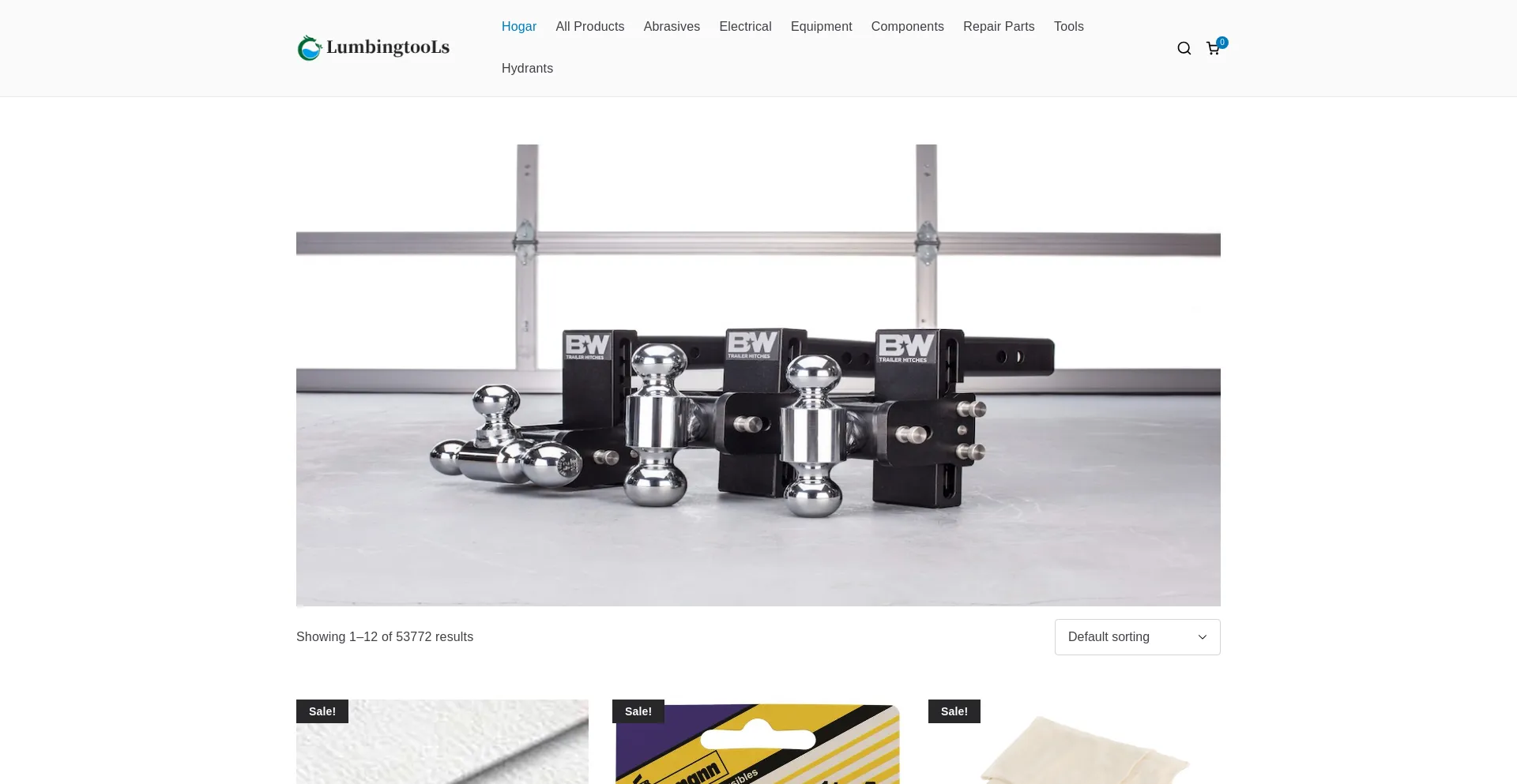 Website screenshot of Cheapplumbingtools.com