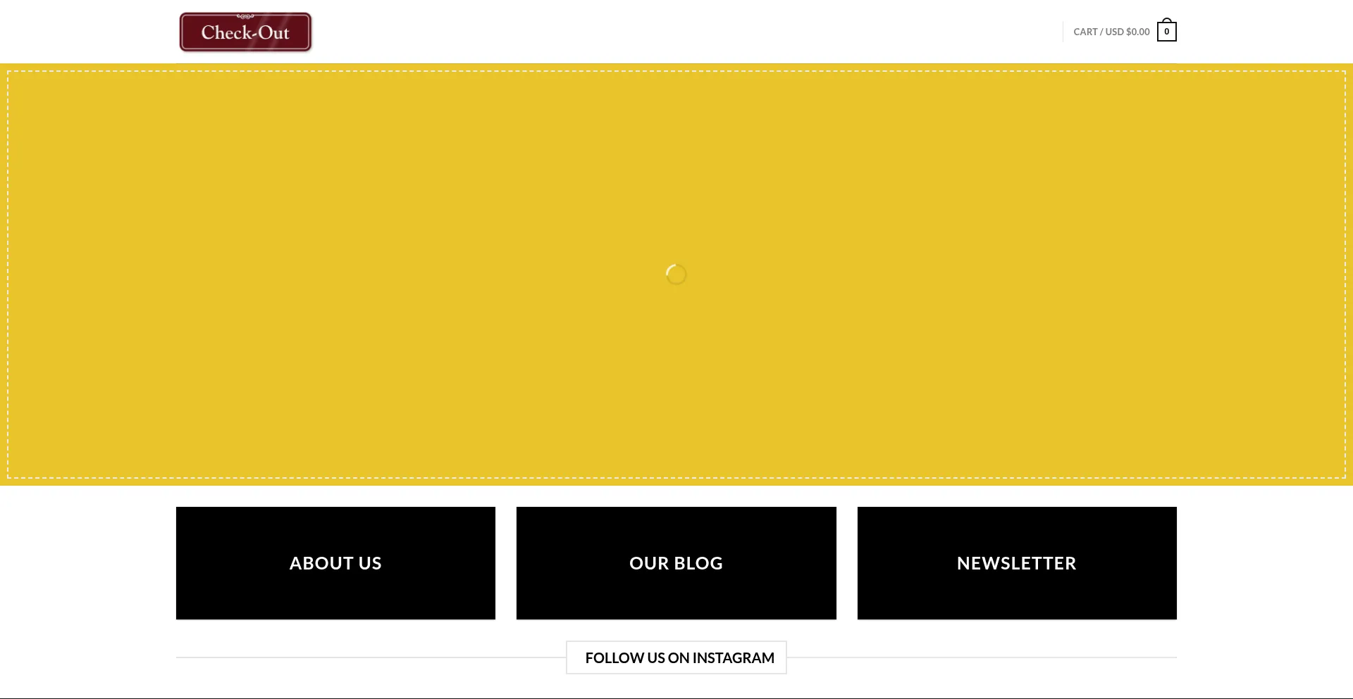 Website screenshot of Check-out-online.store