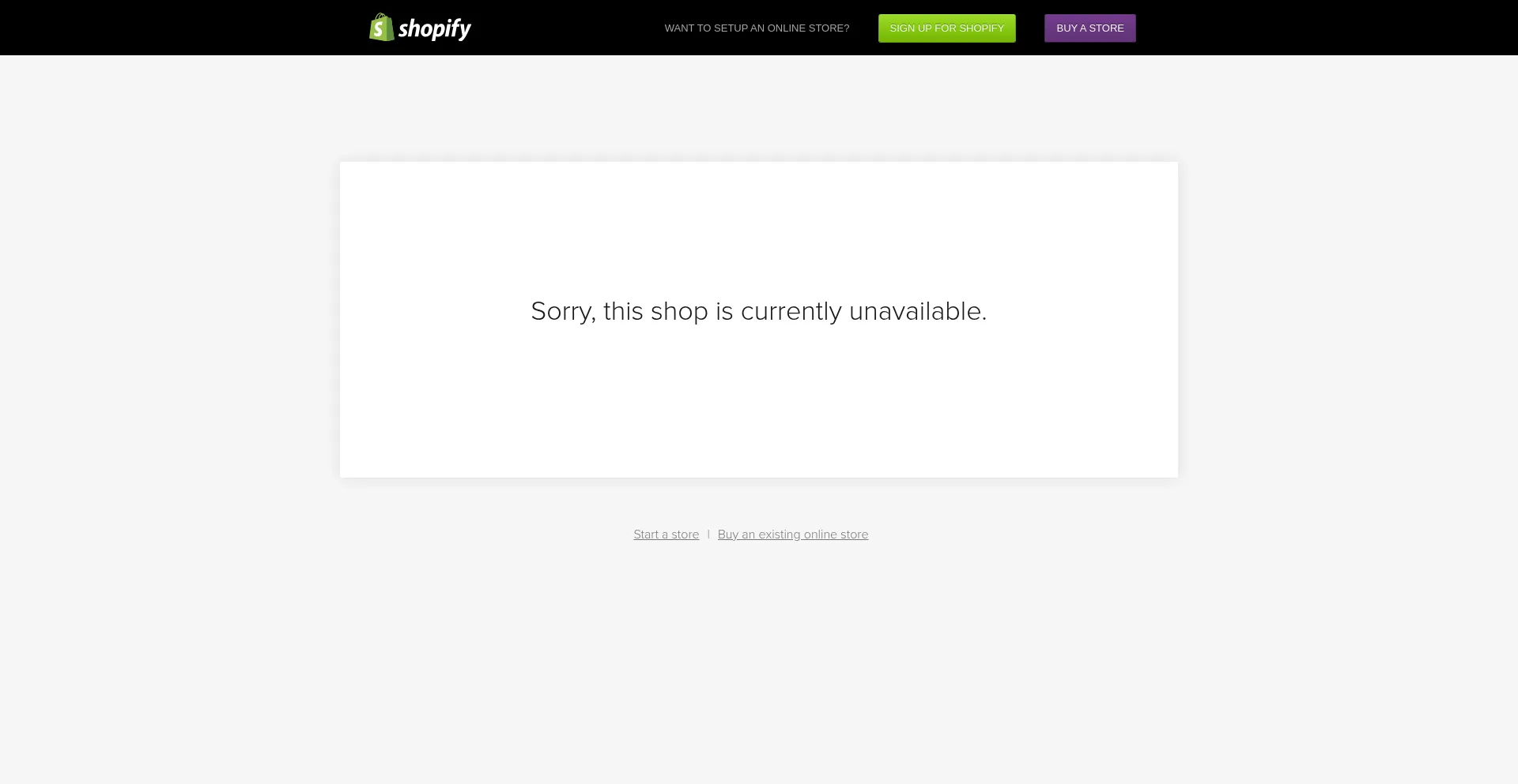 Website screenshot of Checkout.shopify.com