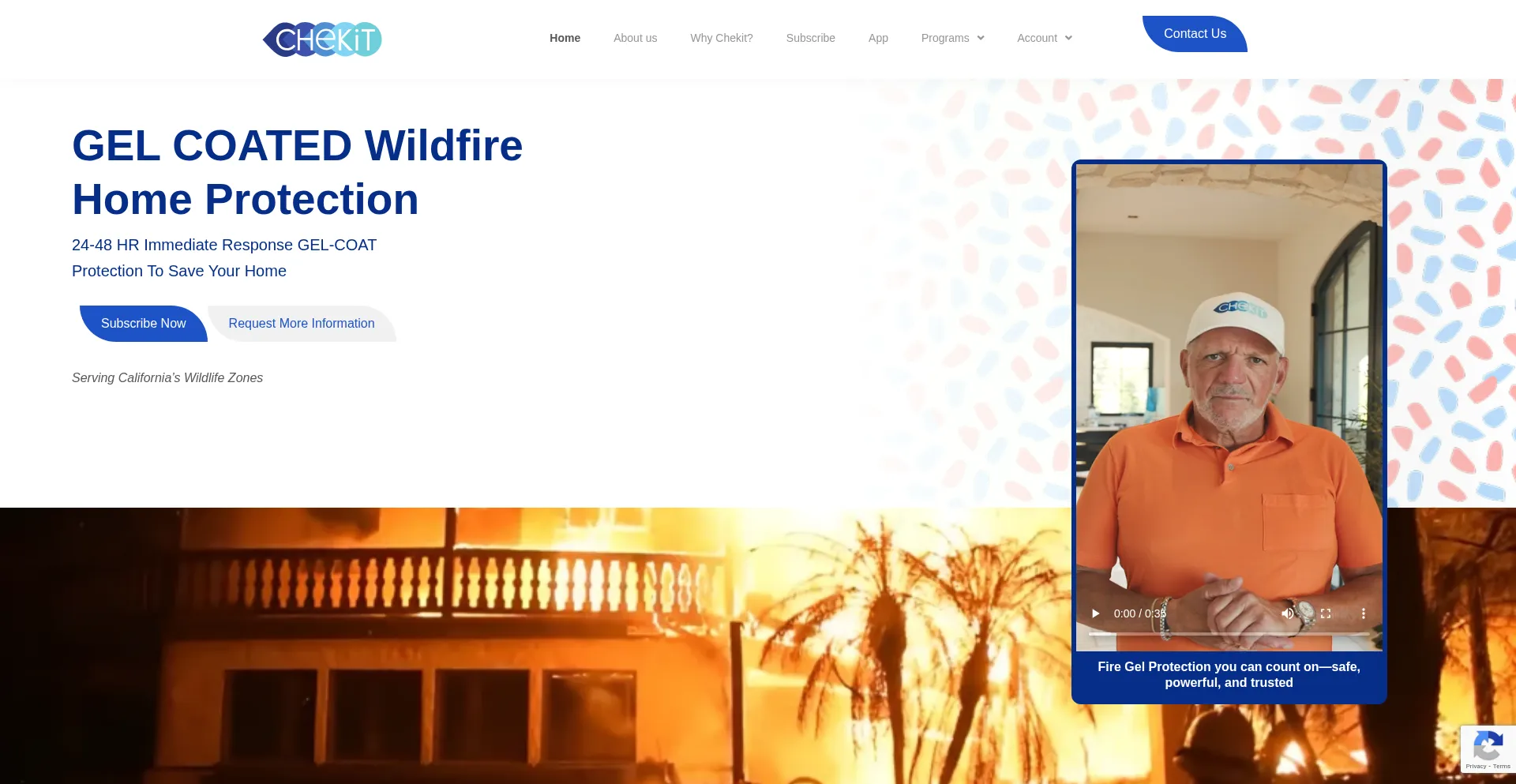 Chekit.com Screenshot