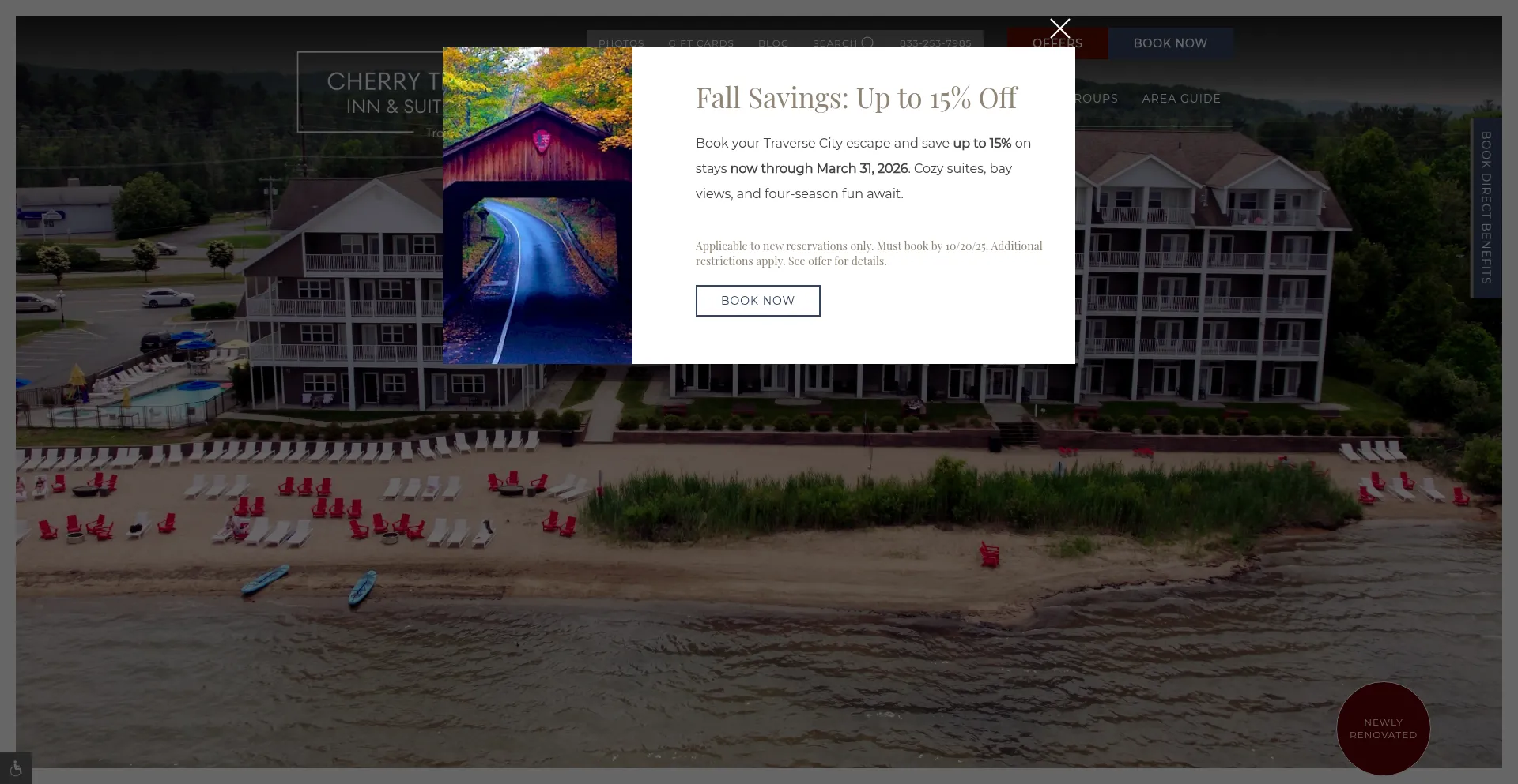 Cherrytreeinn.com Screenshot
