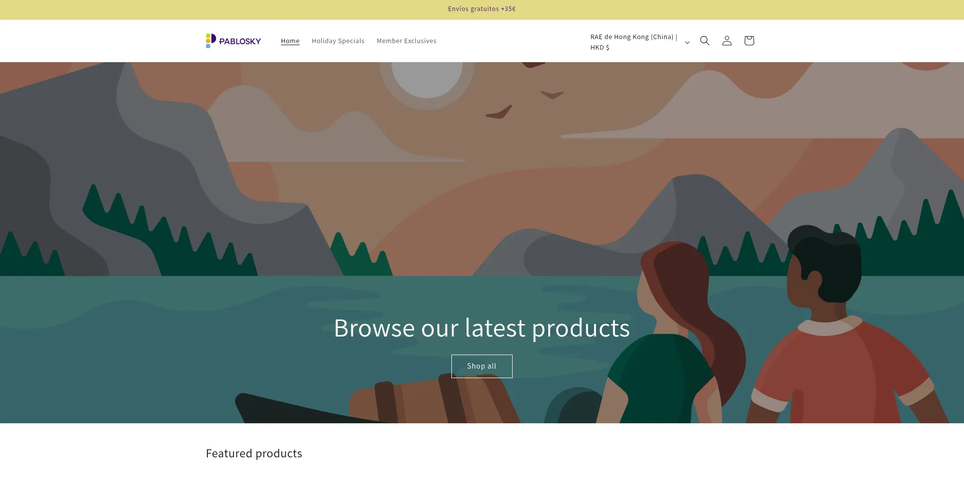Website screenshot of Cheukshuncompany.shop