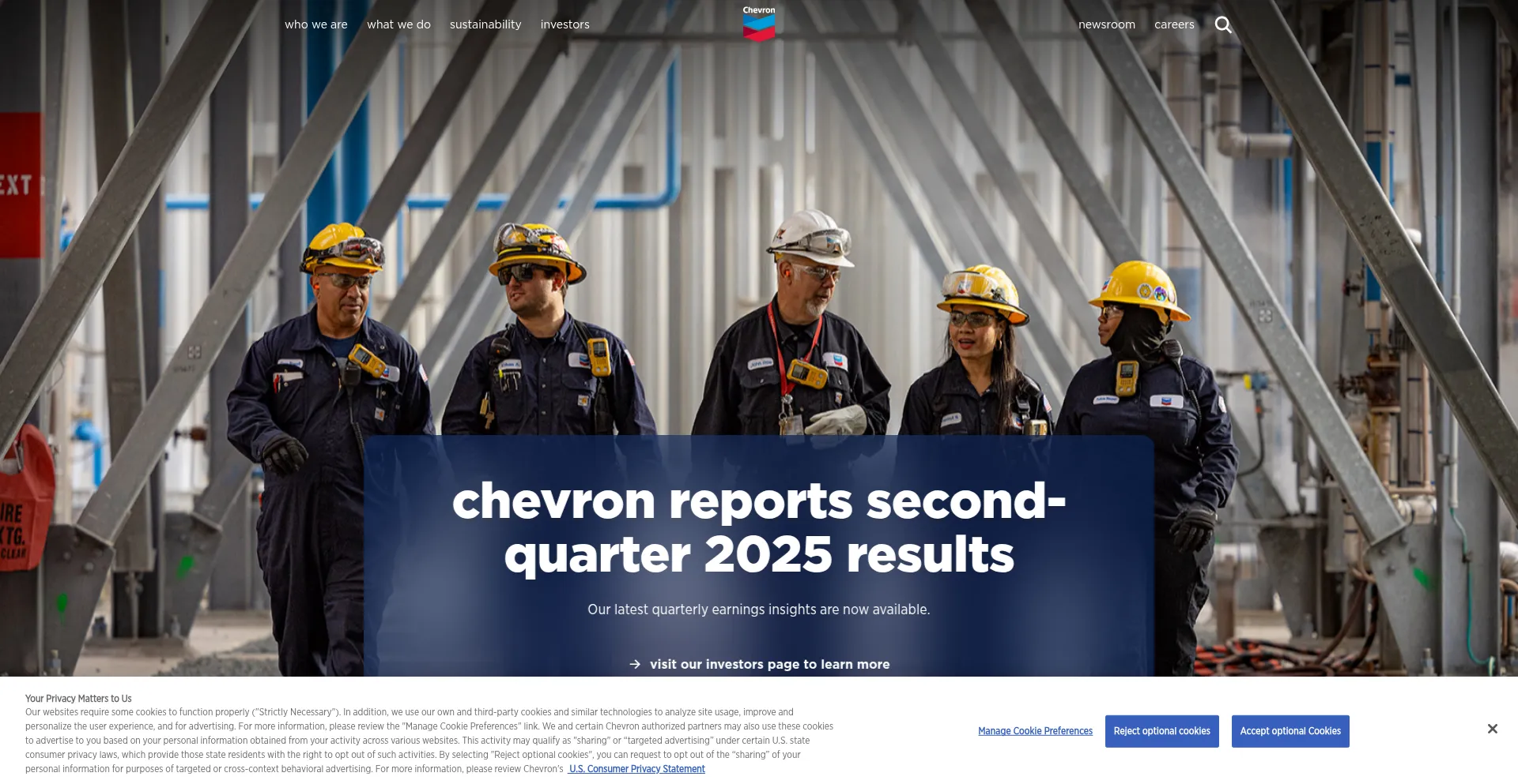 Chevron.com Screenshot