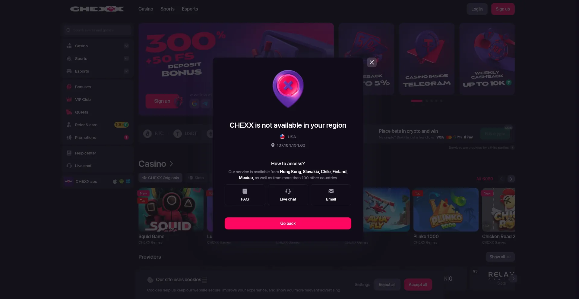 Is Chexx.bet Safe?