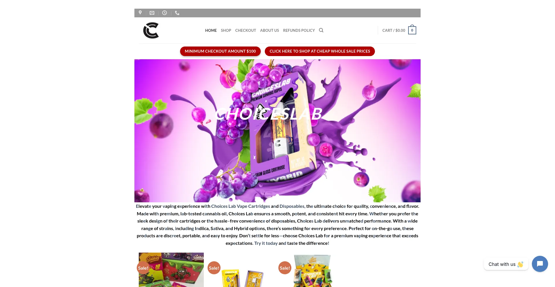 Choiceslabdisposable.com