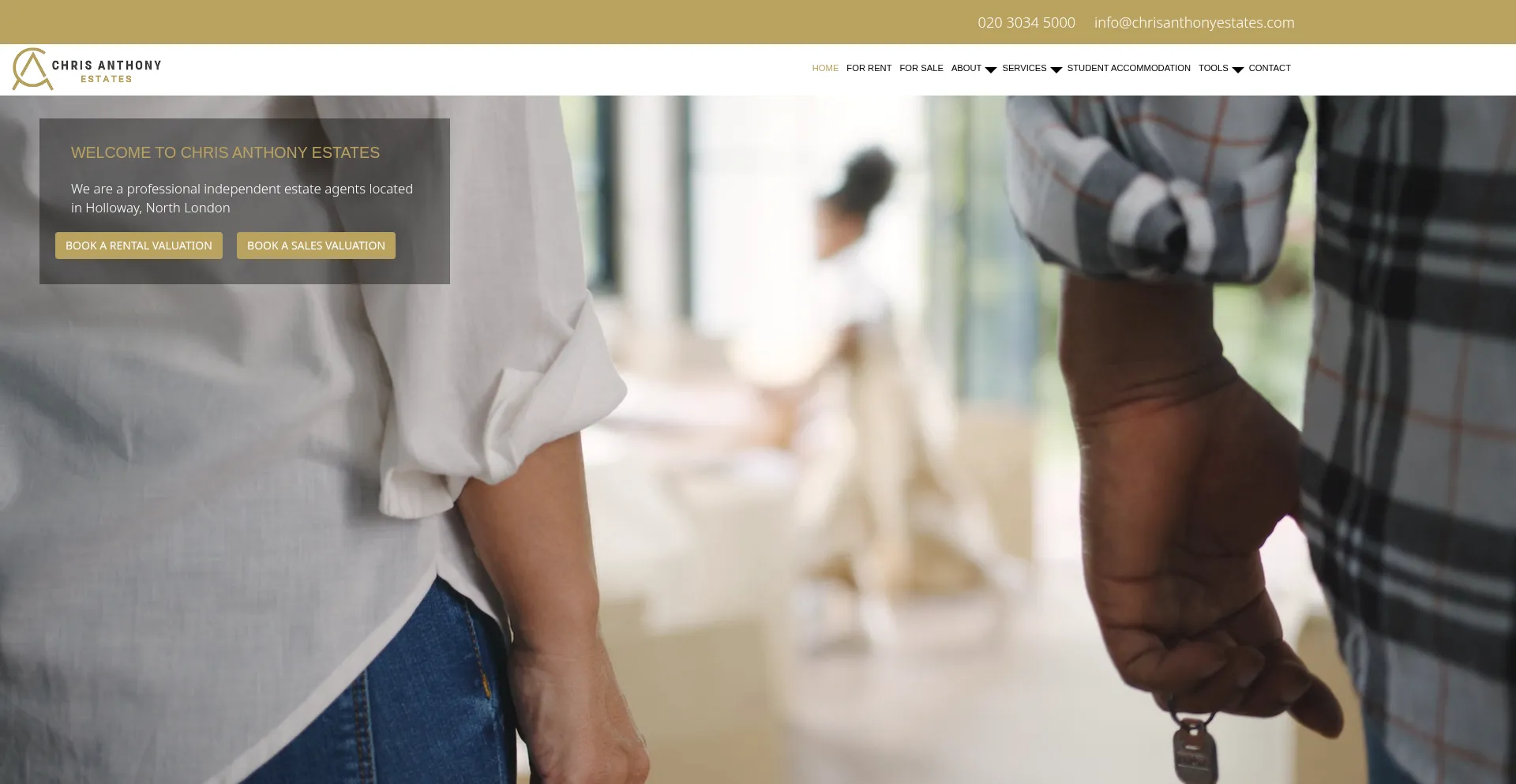 Chrisanthonyestates.com Screenshot