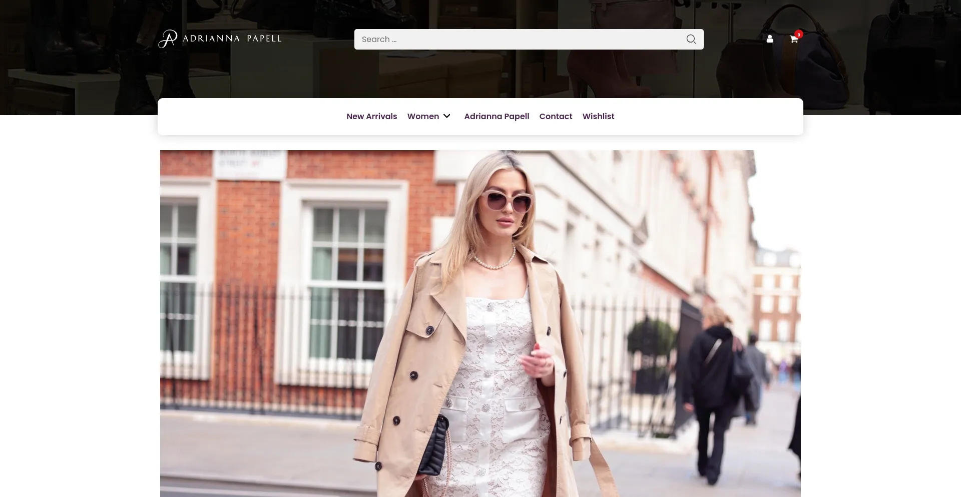 Website screenshot of Christellefaivre.shop