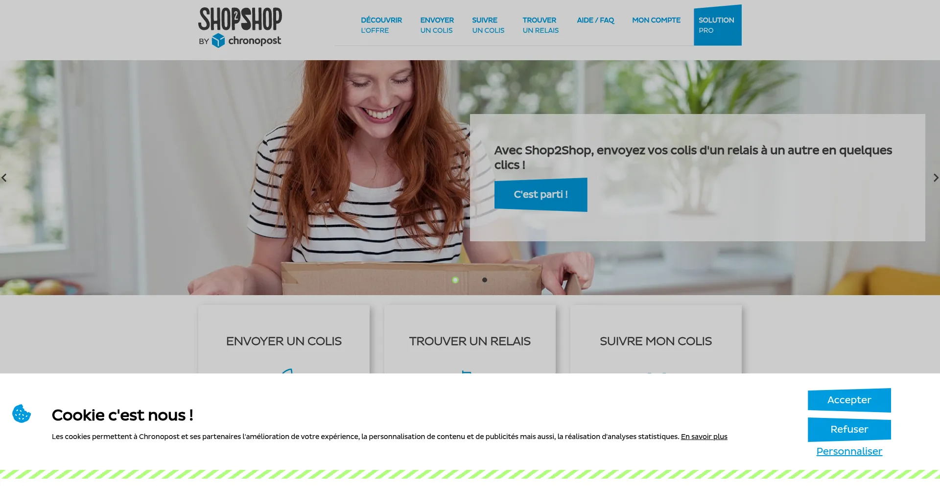 Chronoshop2shop.fr Screenshot