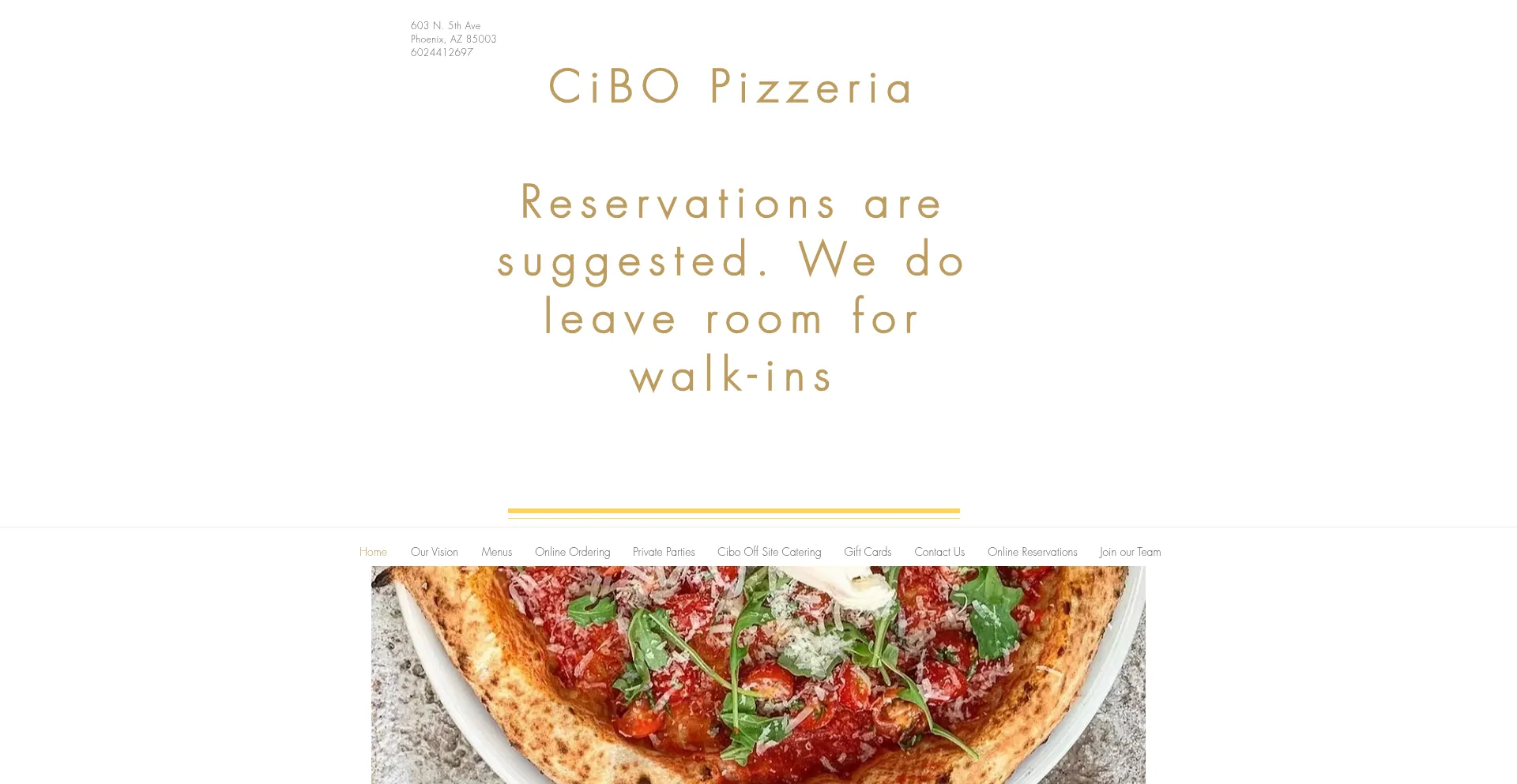 Website screenshot of Cibophoenix.com