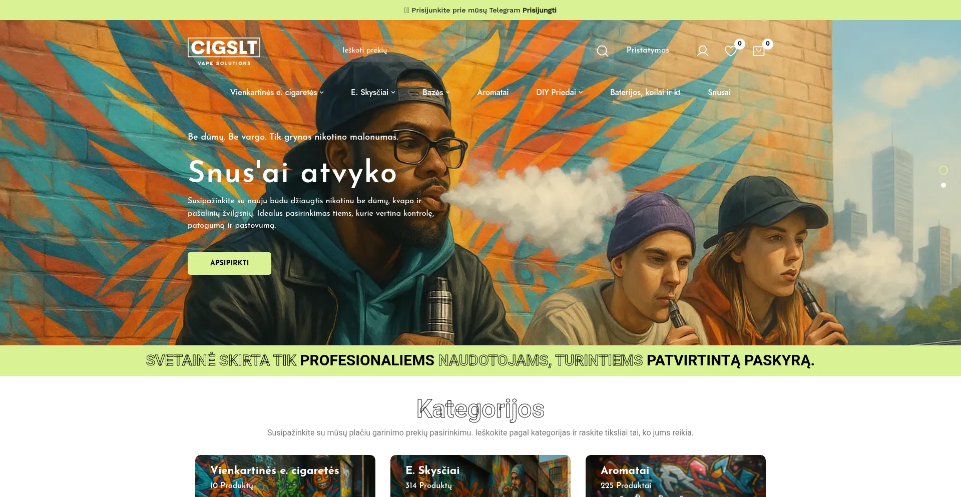 Cigslt.fun Screenshot