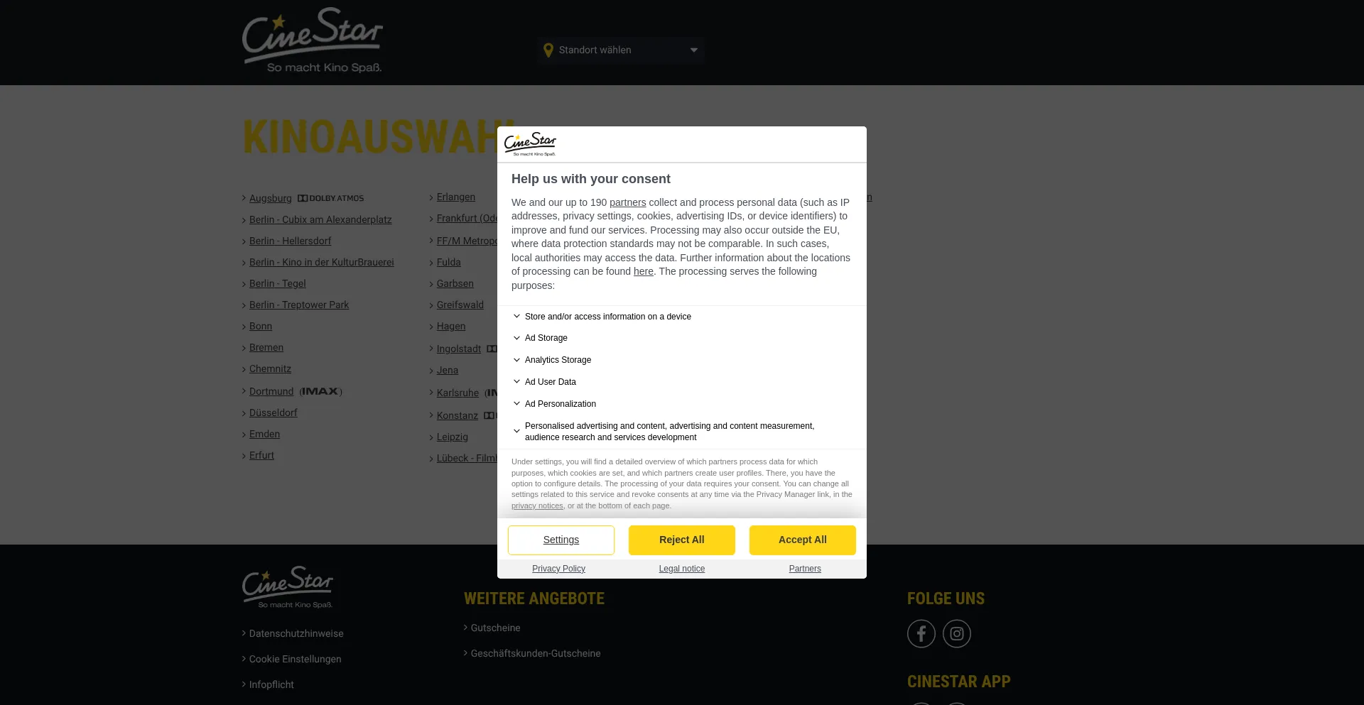 Is Cinestar.de Safe?