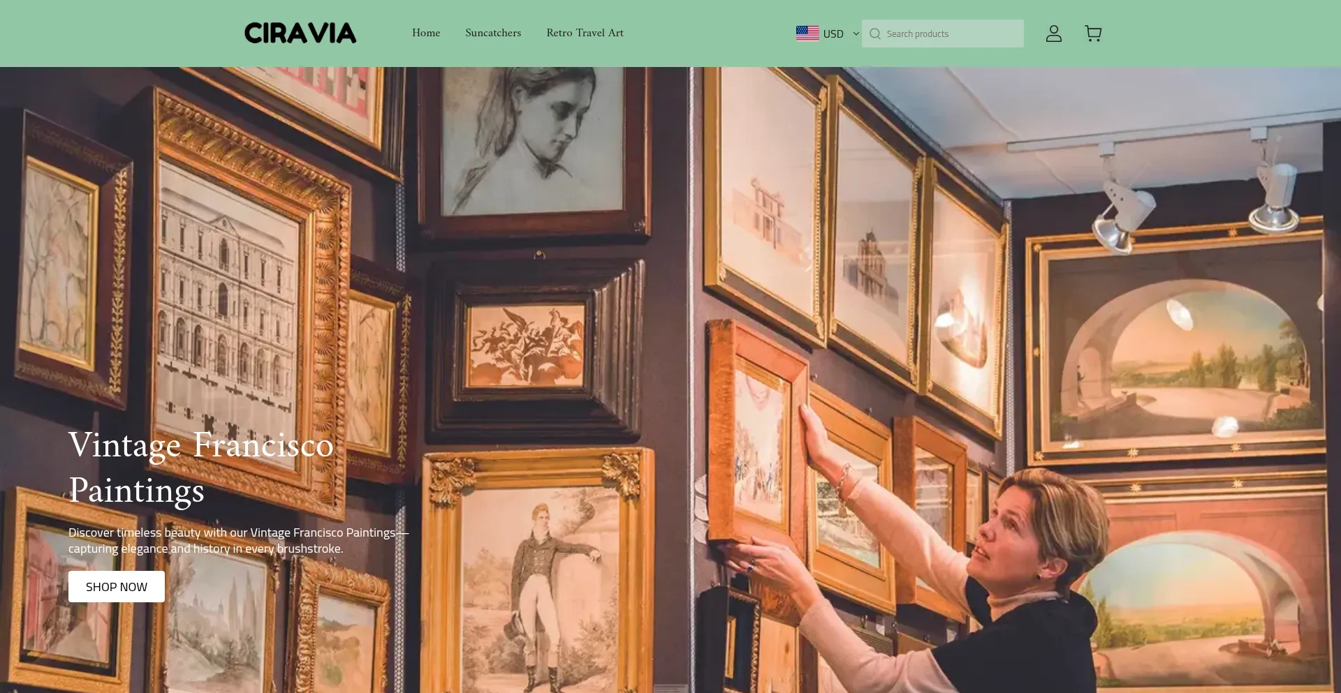 Ciravia.com Screenshot