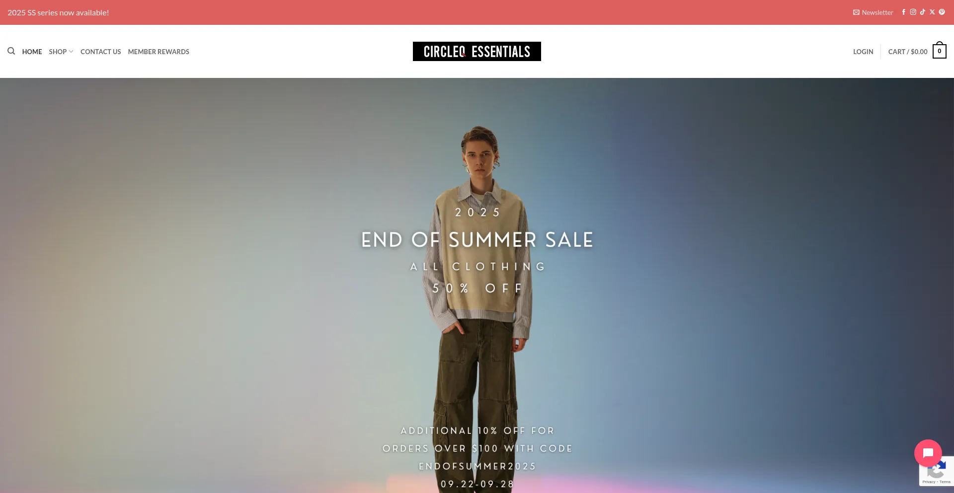 Circleqessentials.com Screenshot