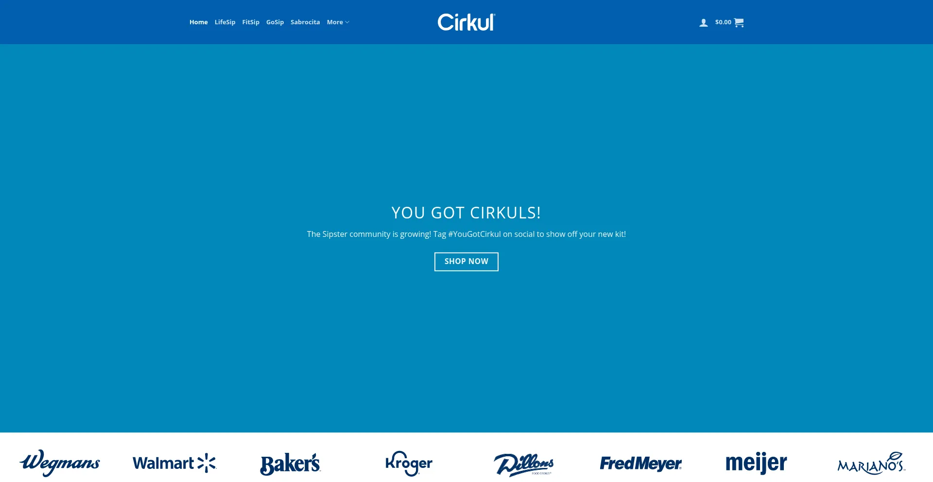 Website screenshot of Cirkulus.org