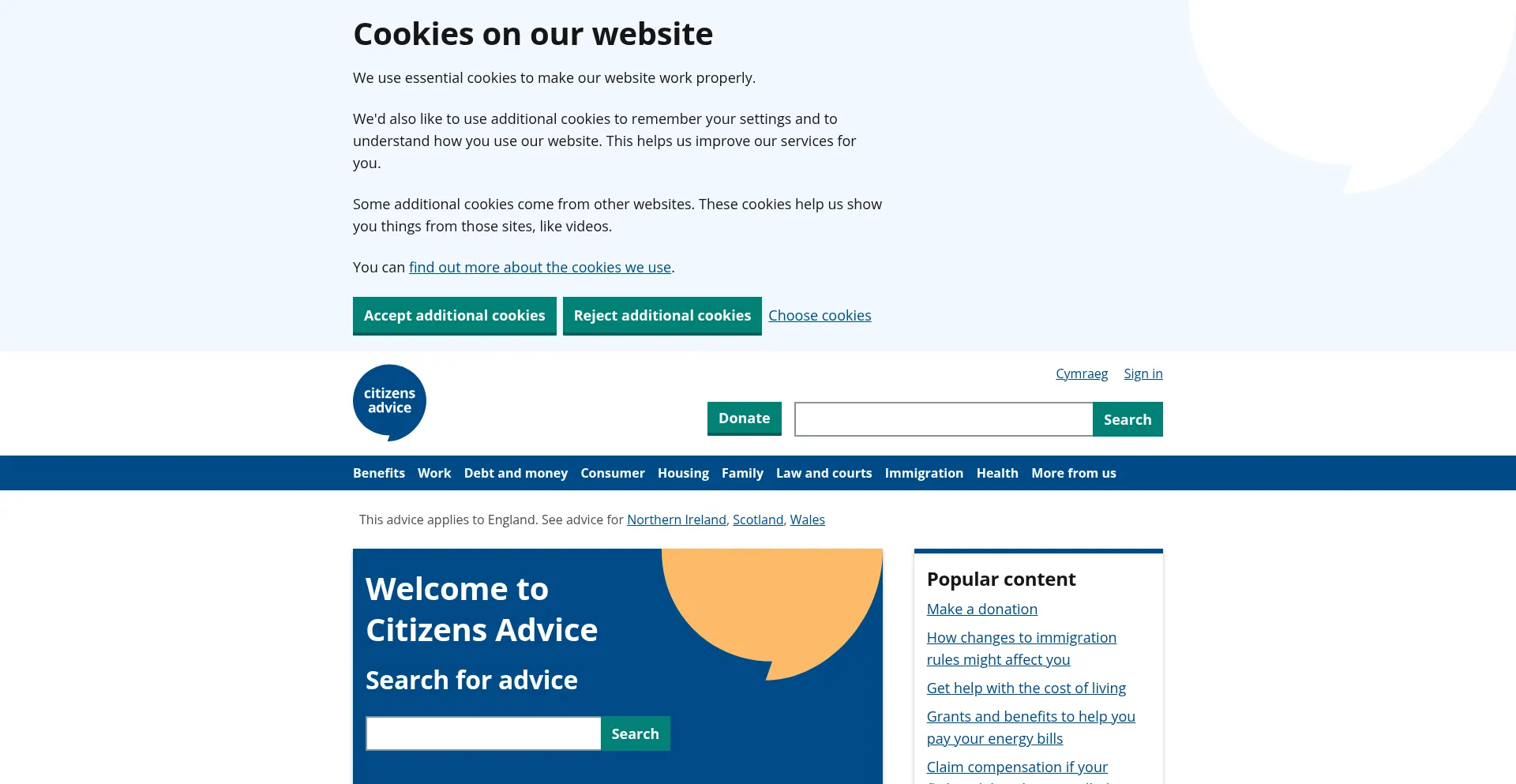 Is Citizensadvice.org.uk Safe?