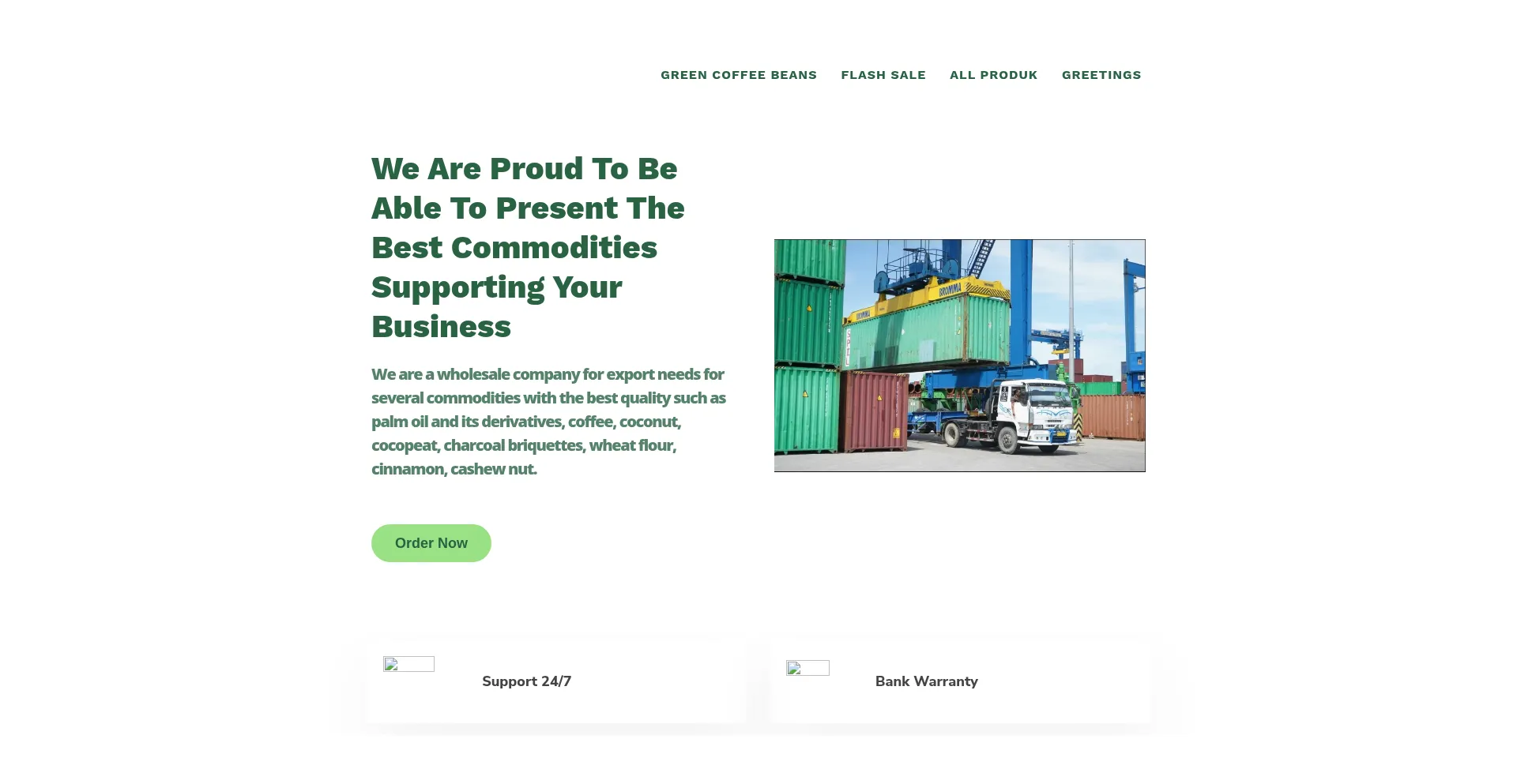 Website screenshot of Citramandiridevelopment.com