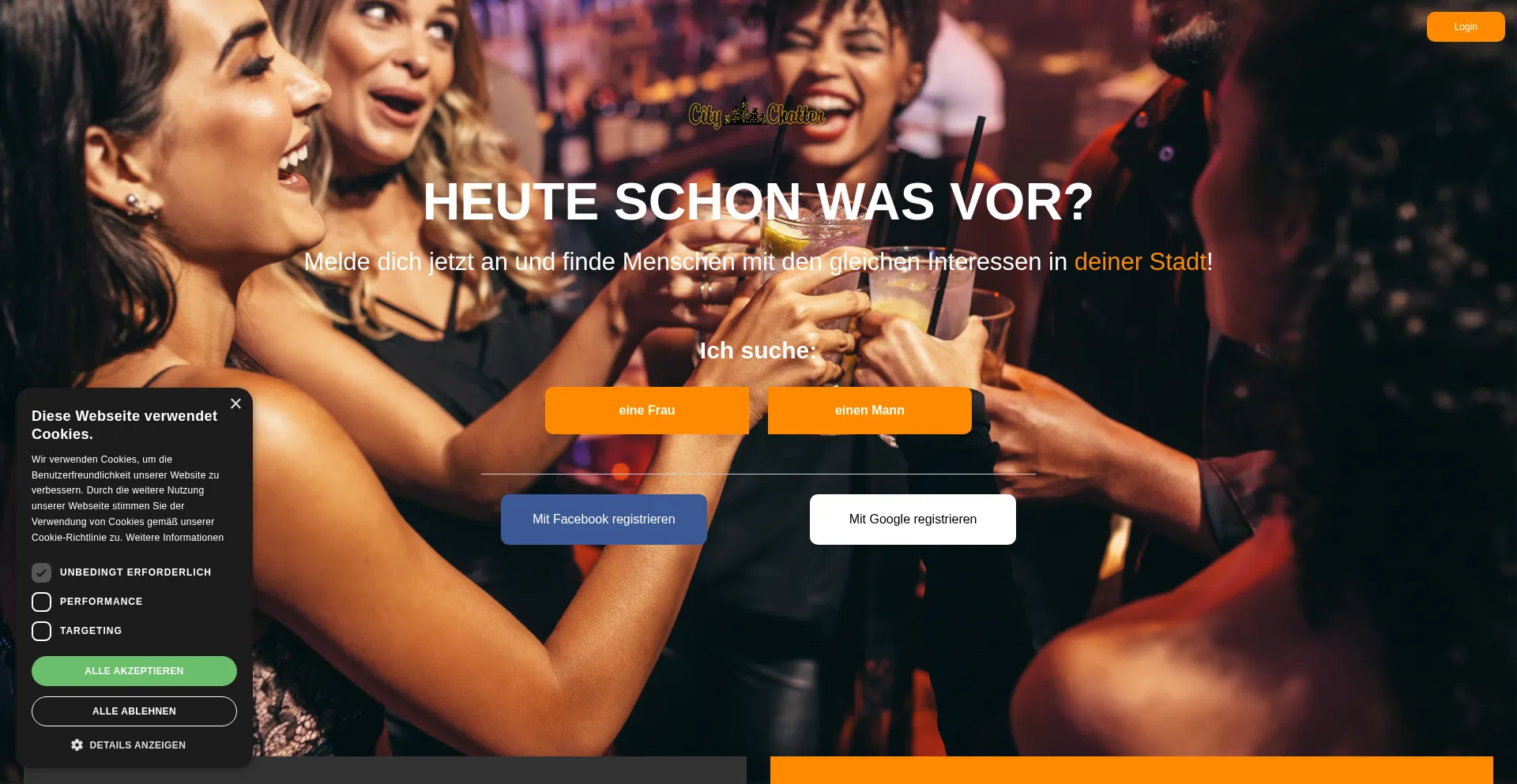 Citychatter.de Screenshot