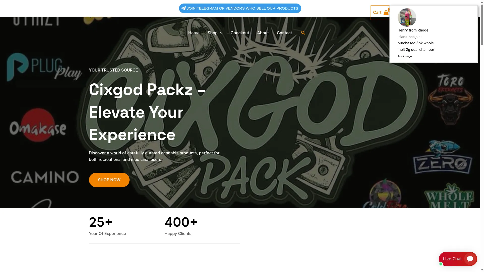Cixgodpackzla.com