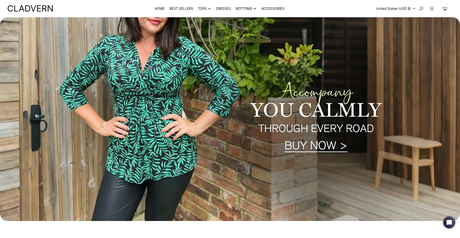 Website screenshot of Cladvern.com