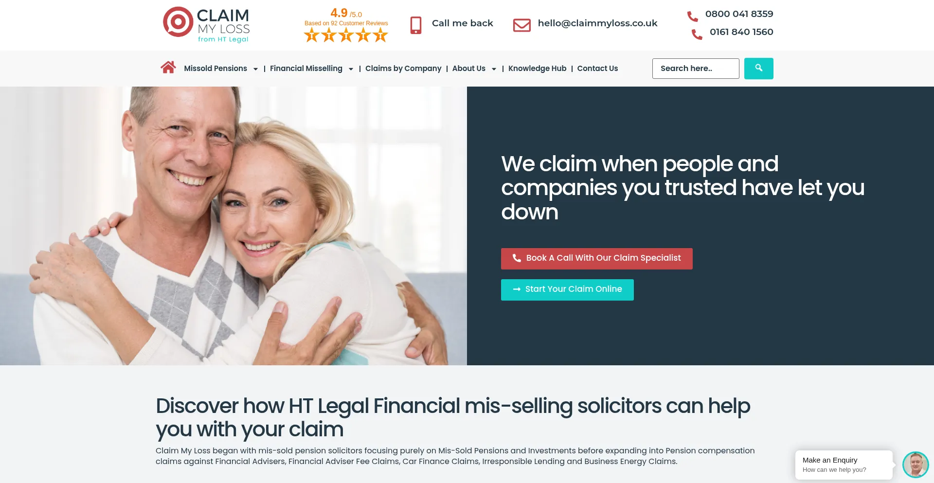 Is Claimmyloss.co.uk Safe?