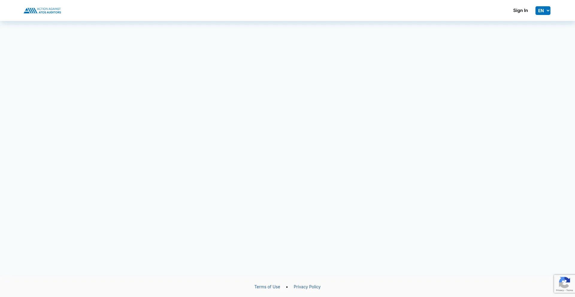 Website screenshot of Claims.atosauditaction.com