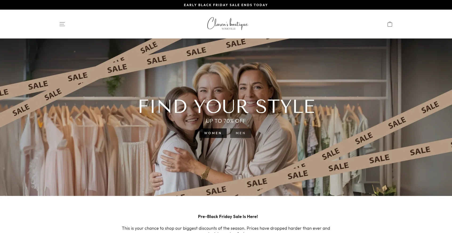 Clarensboutiqueyorkville.ca