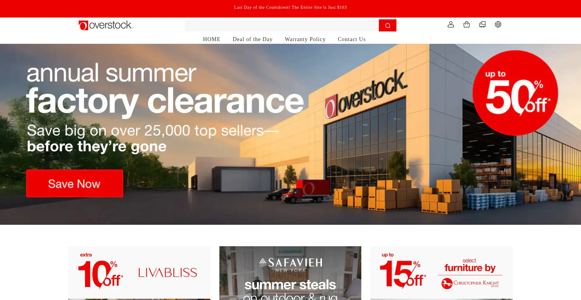 Website screenshot of Clariccc.store