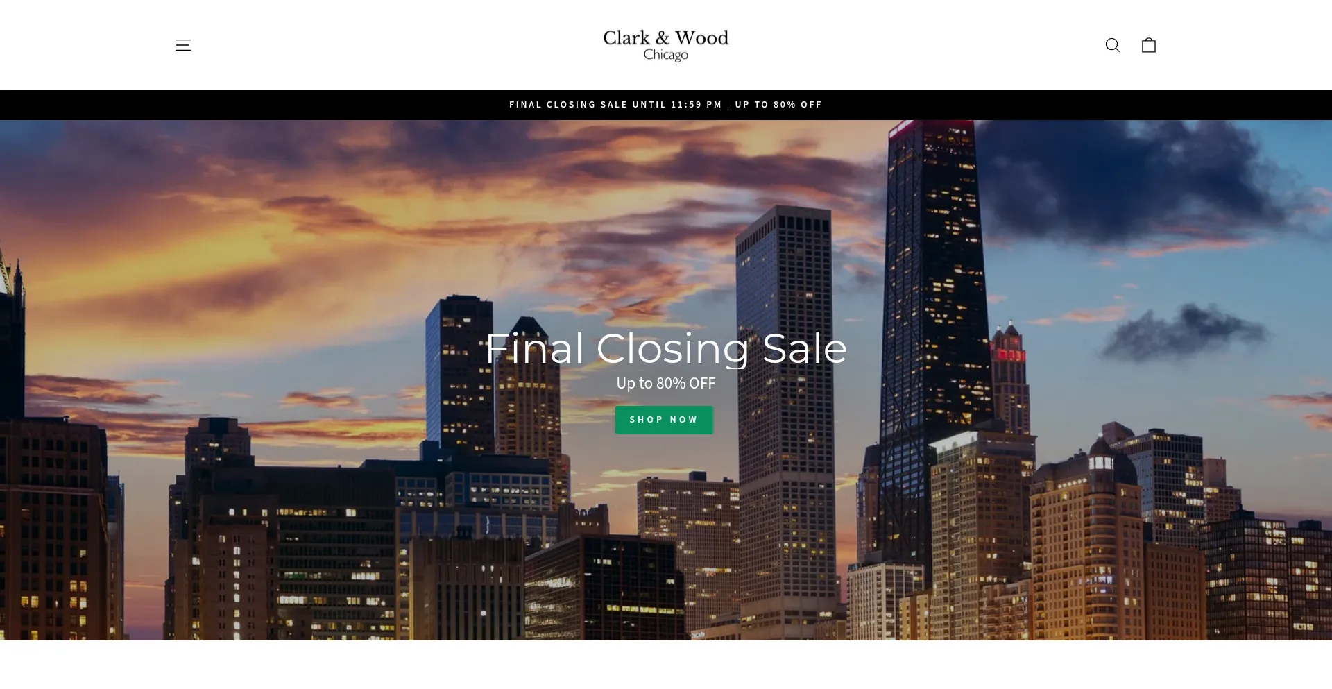 Clarkandwood.com Screenshot