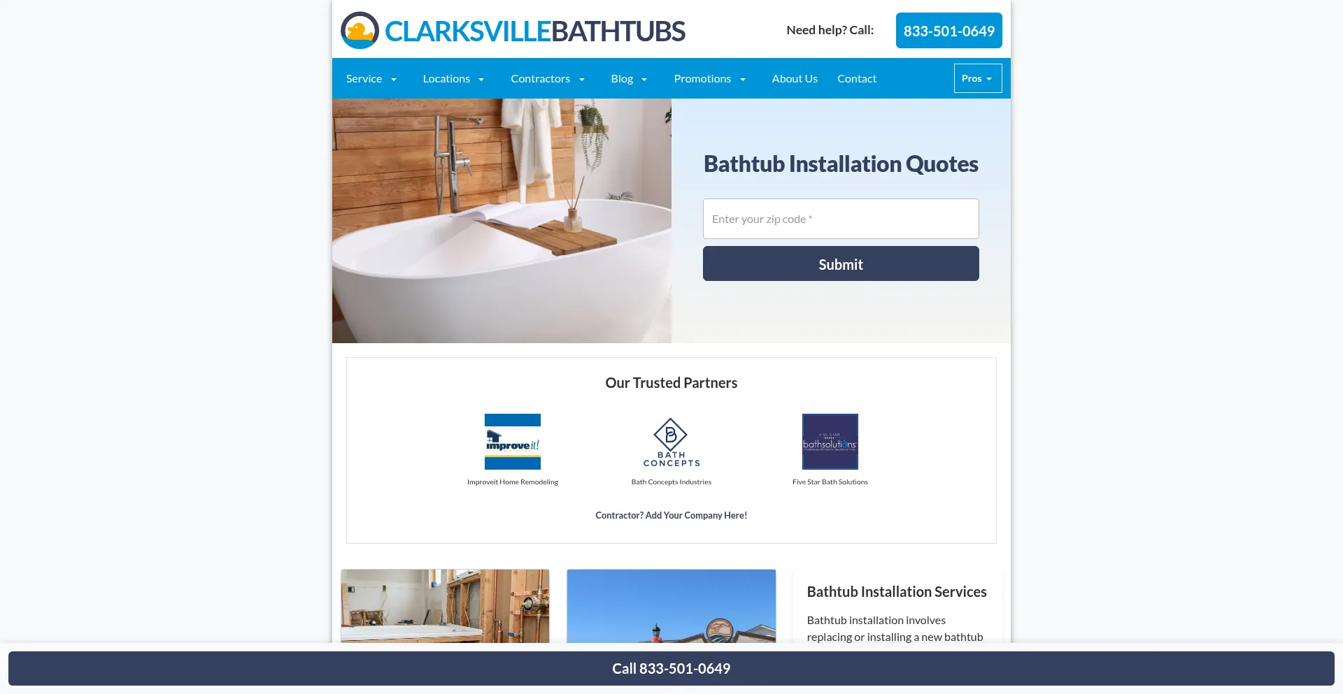 Clarksvillebathtubs.com
