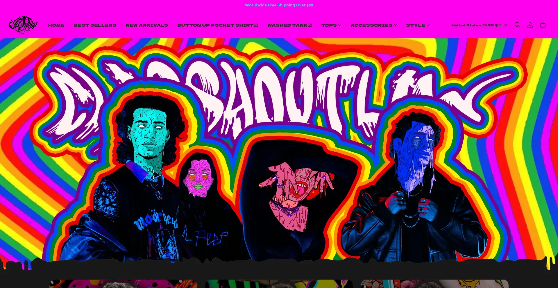 Website screenshot of Classyoutlaw.com