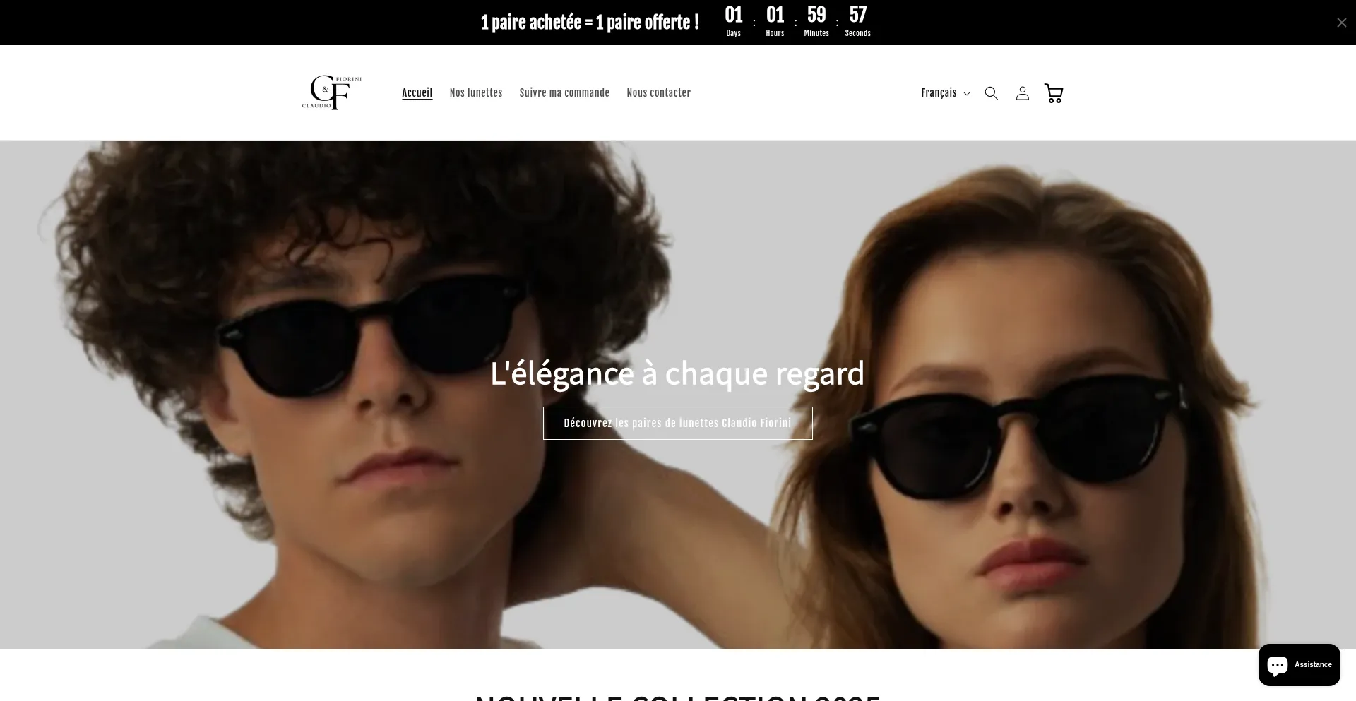 Website screenshot of Claudiofiorini.com
