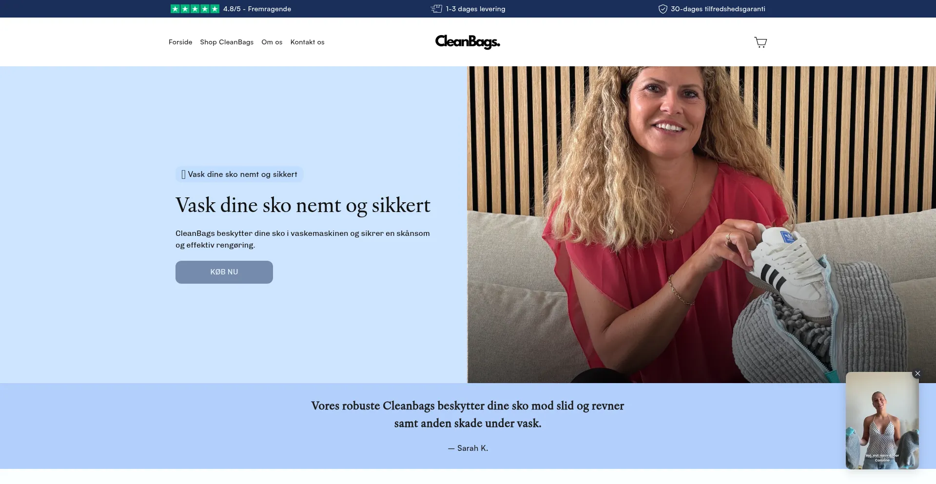 Is Cleanbags.dk Safe?