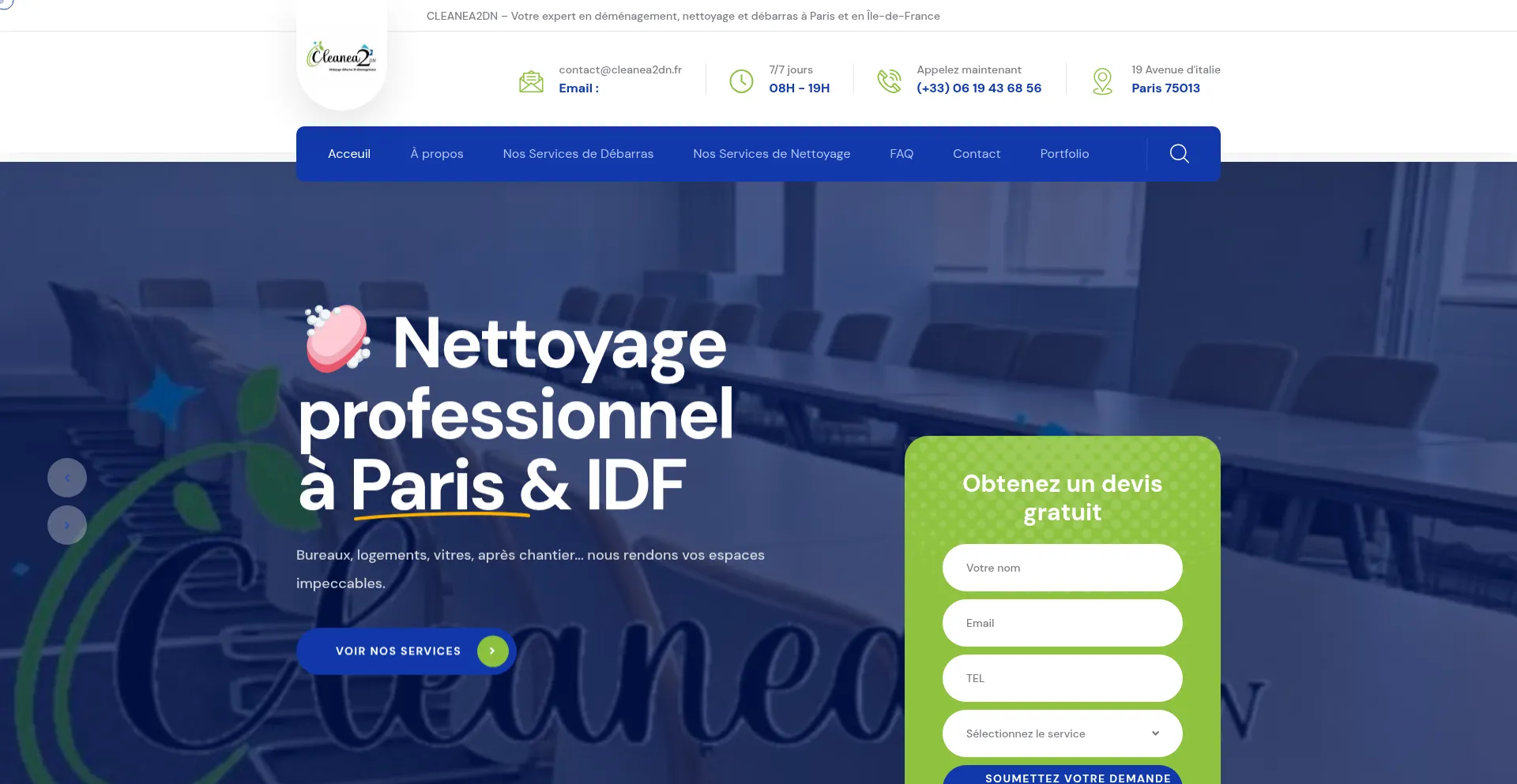 Is Cleanea2dn.fr Safe?