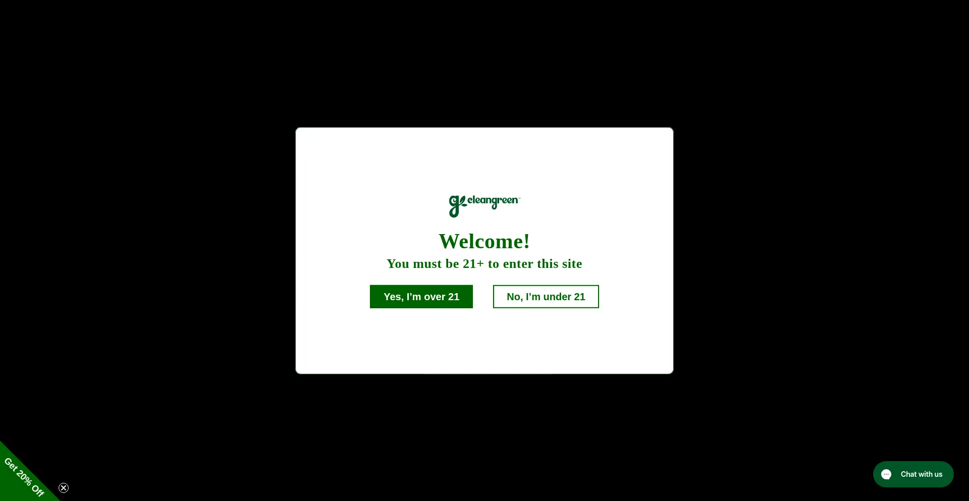 Cleangreen.com Screenshot
