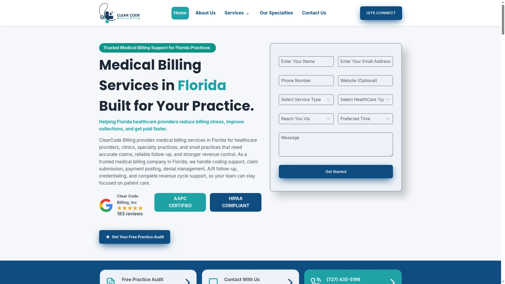Clearcodebilling.com