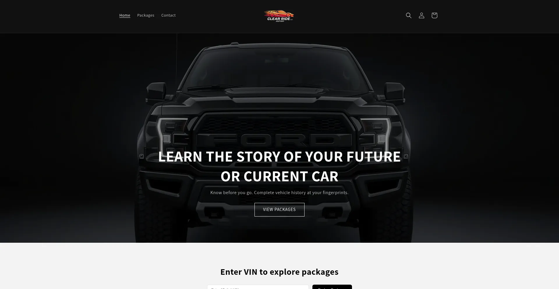 Clearridehistory.com