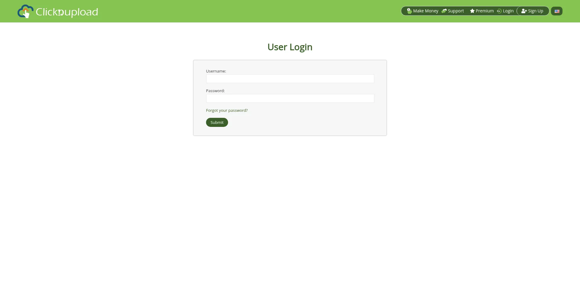 Website screenshot of Clickndownload.cfd