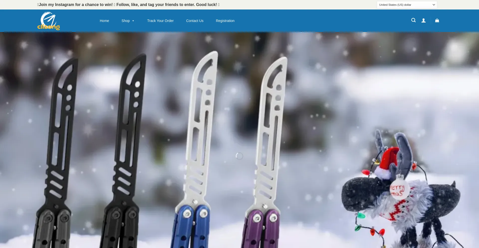 Website screenshot of Clisong.com