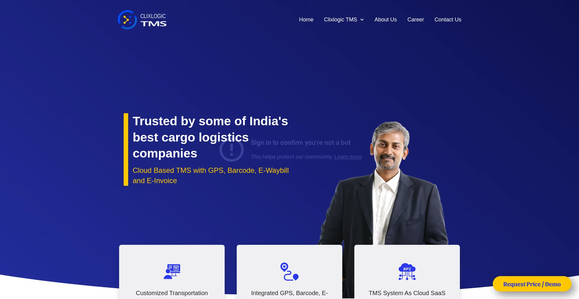 Clixlogictms.com Screenshot